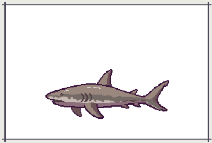 Great White Shark, a customer in Scale the Depths Point Nemo — favorite fish Escolar.